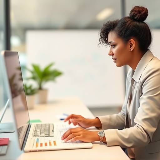 Un consulente che lavora con un cliente, discutendo strategie di crescita